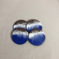 Set suport pahare cu rasina epoxidica, efect ocean - epoxyarta.ro